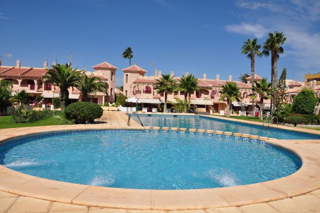 Precioso Duplex Con Piscina, En 1ª Linea De Playa Villa Puerto de Mazarron Exterior photo